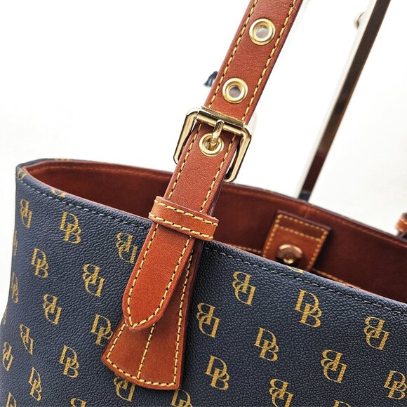 Dooney & Bourke Gretta Hanna Tote Handbag - Picture 6 of 12